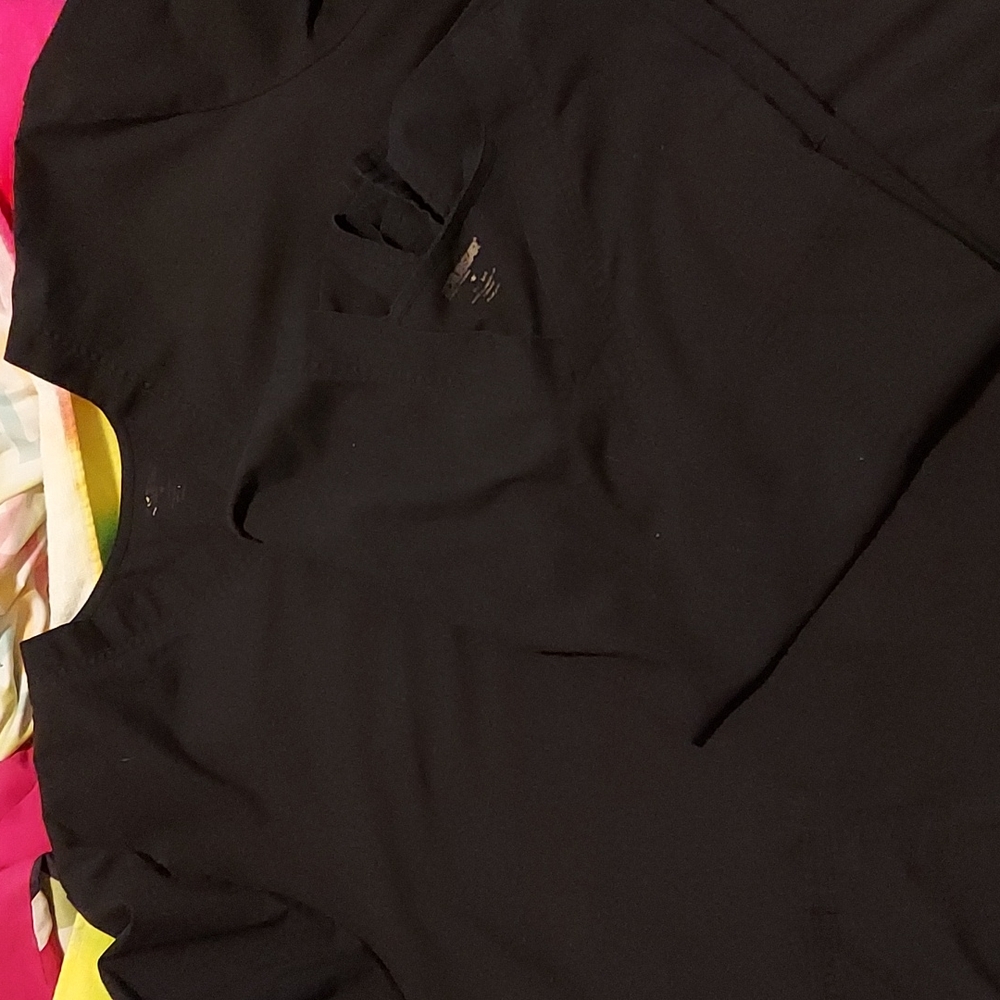 2 black scrubstar tops